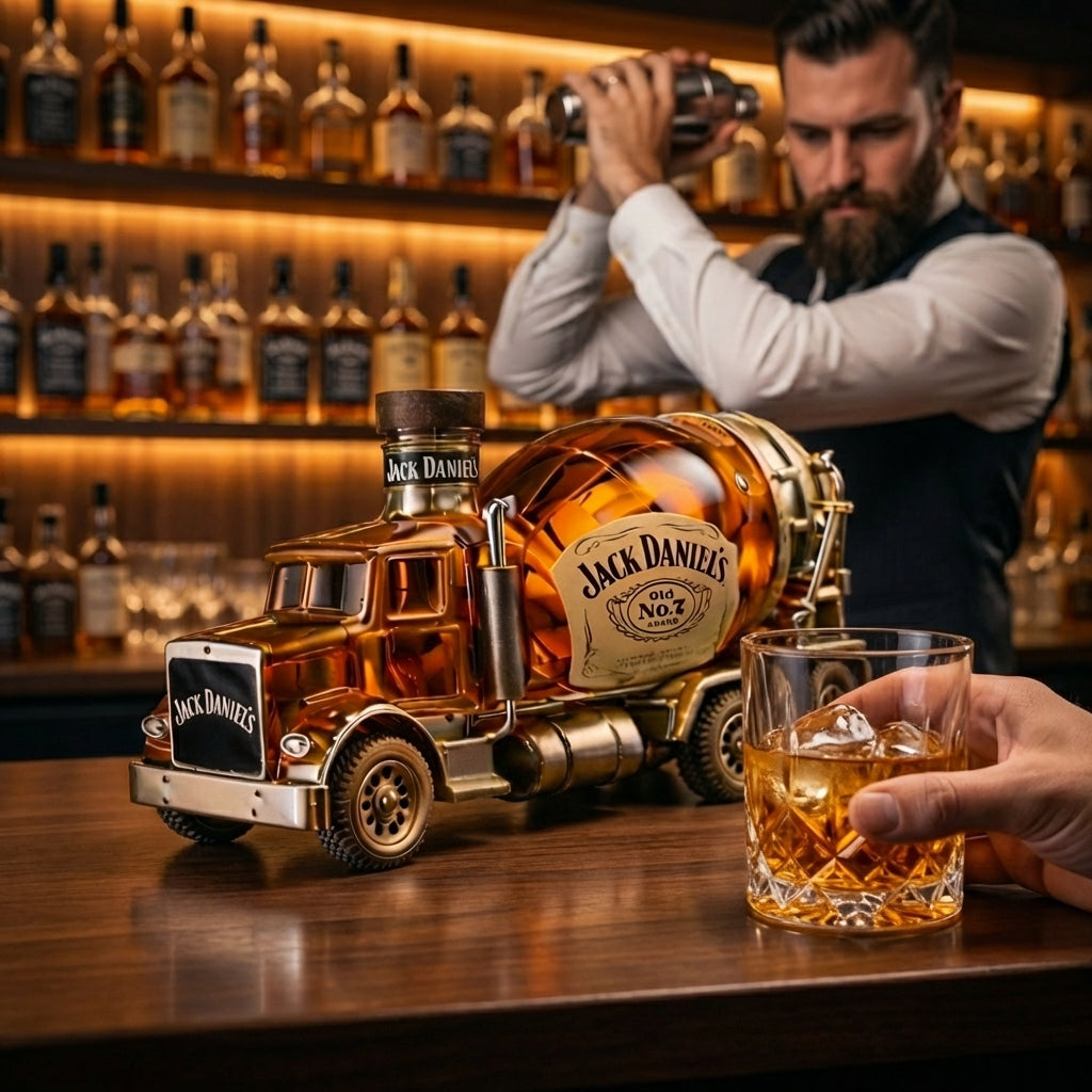 Whiskykaraffel – Lastebil-utgave