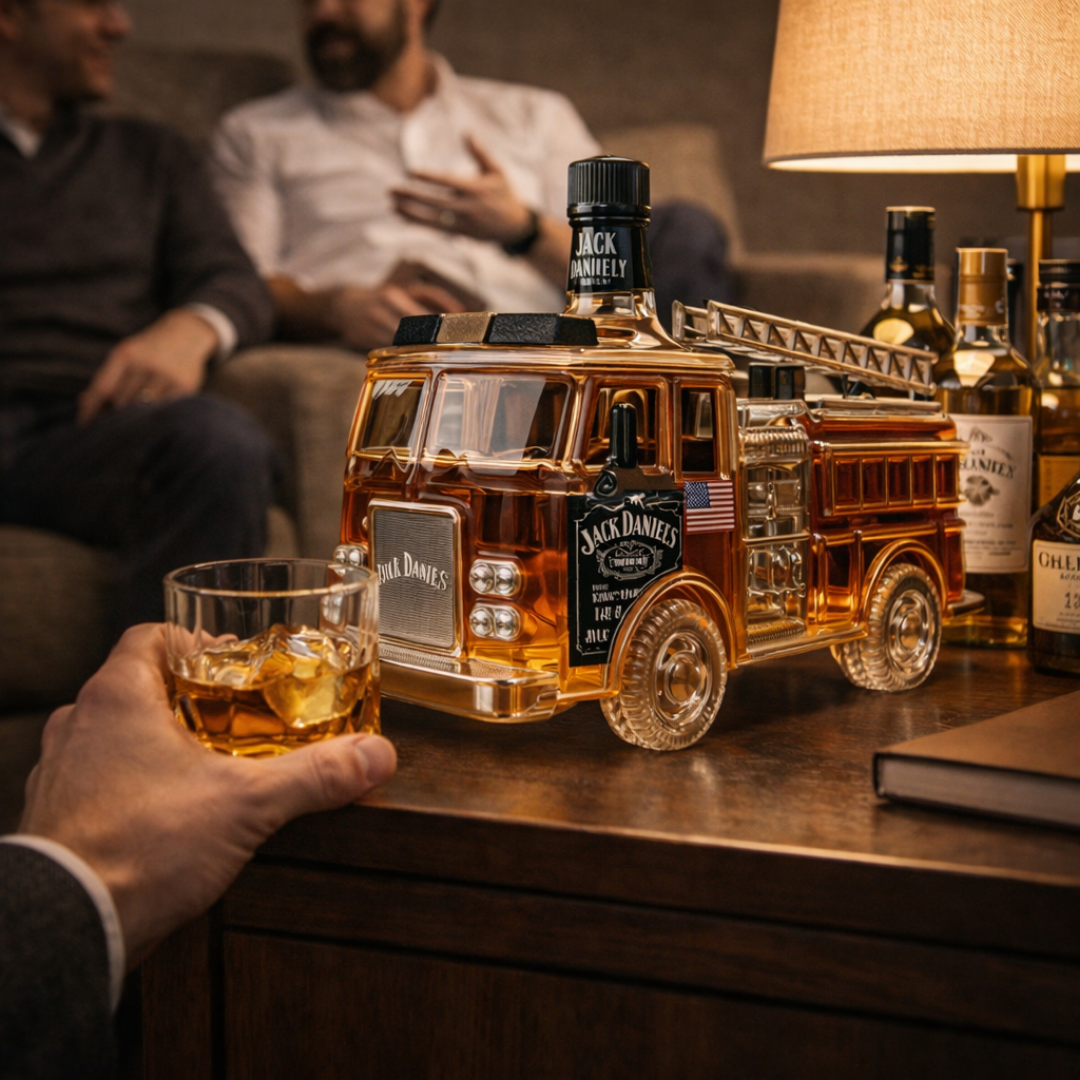 Whiskykaraffel – Brannmann-utgave