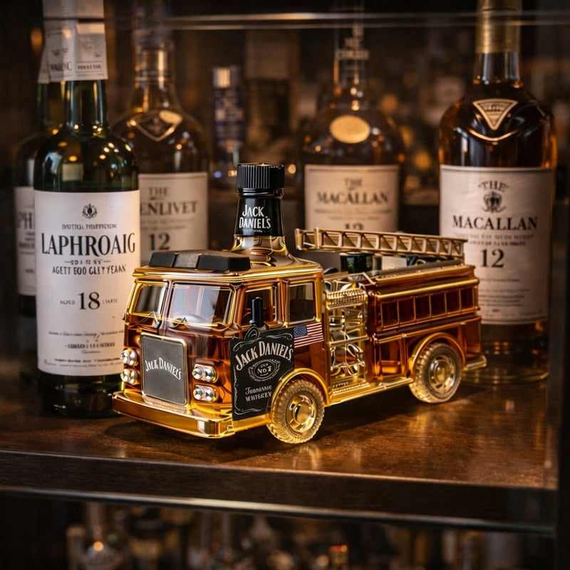 Whiskykaraffel – Brannmann-utgave