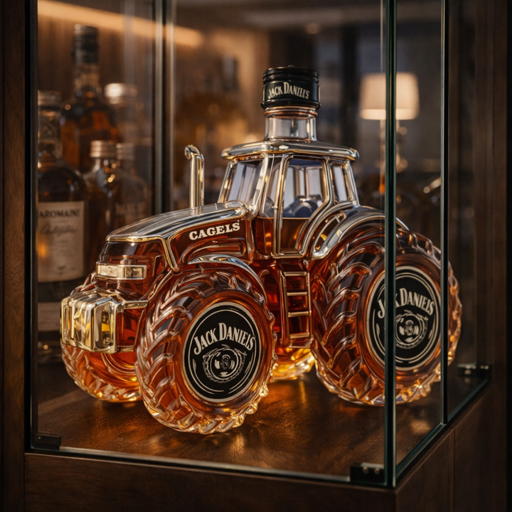 Whiskykaraffel – Spesialutgave Traktor