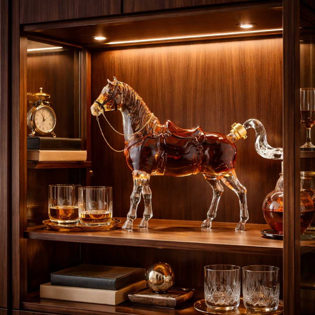 Whiskykaraffel – Hest-utgave
