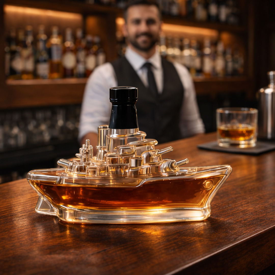 Whiskykaraffel – Marine-utgave