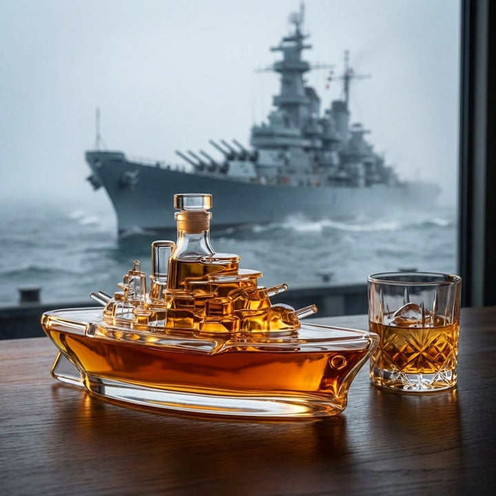 Whiskykaraffel – Marine-utgave