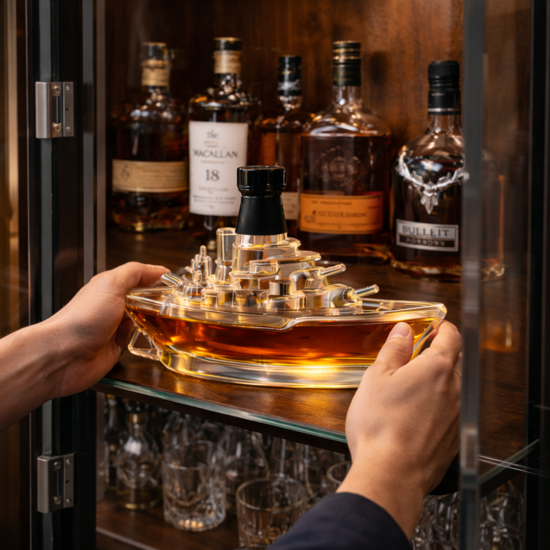 Whiskykaraffel – Marine-utgave