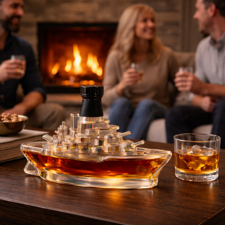 Whiskykaraffel – Marine-utgave