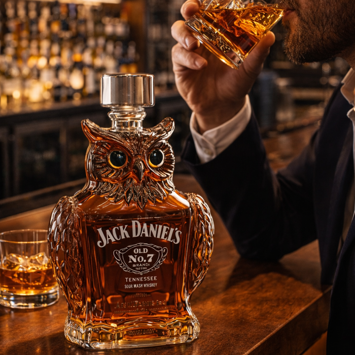 Whiskykaraffel – Ugle-utgave