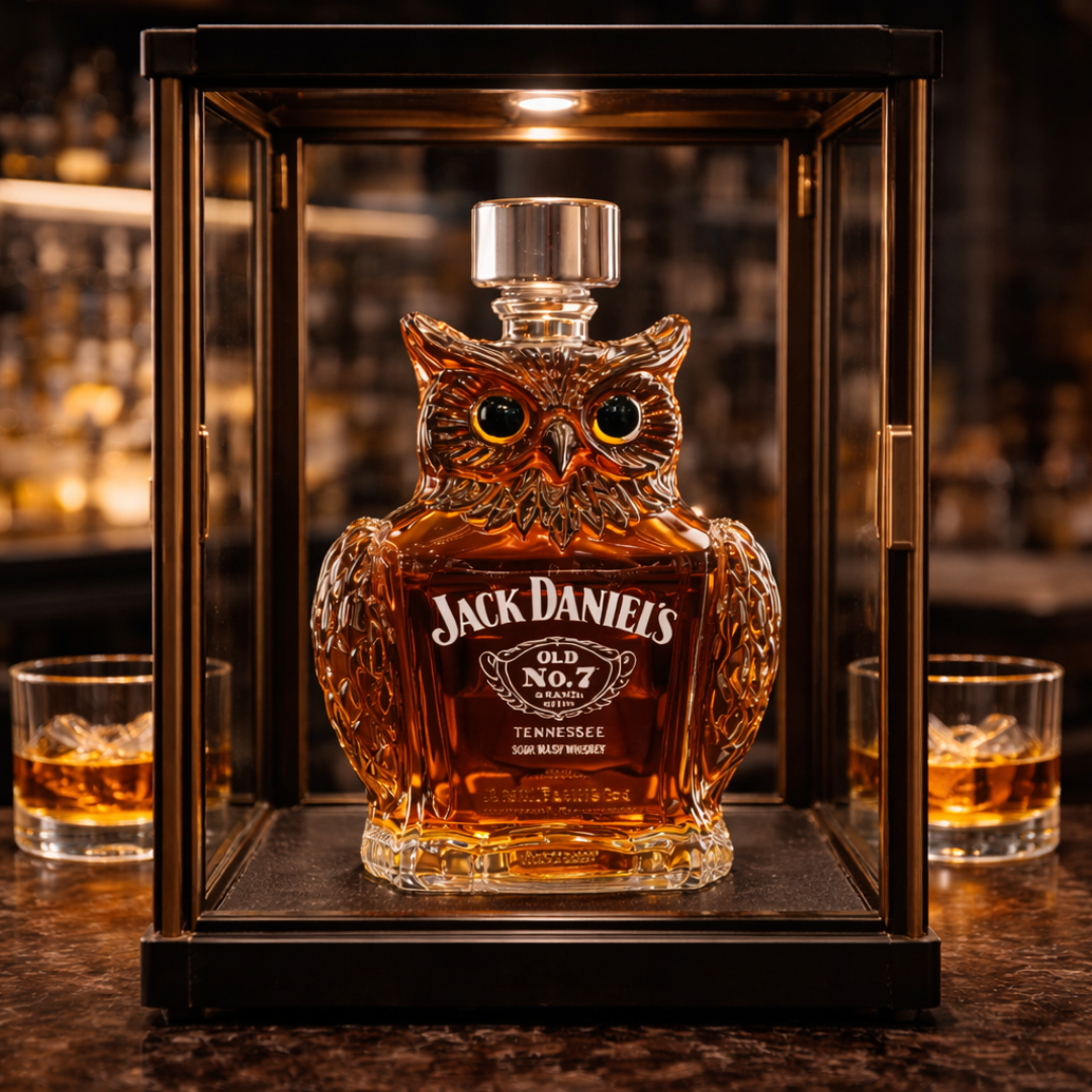 Whiskykaraffel – Ugle-utgave