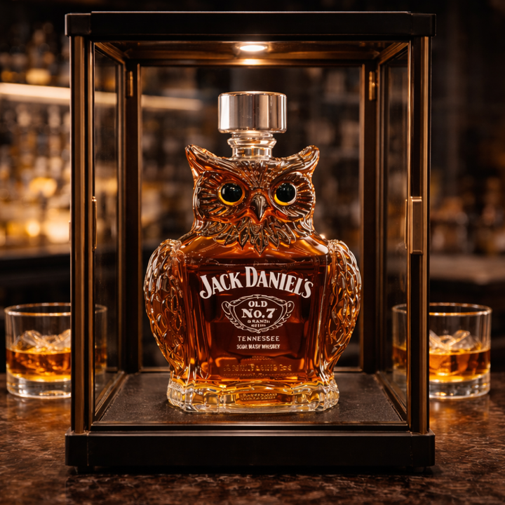 Whiskykaraffel – Ugle-utgave