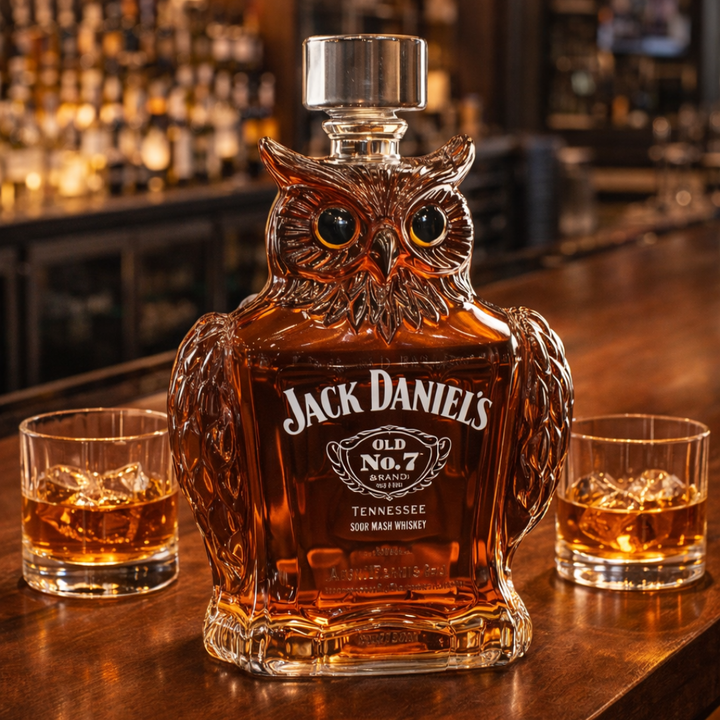 Whiskykaraffel – Ugle-utgave
