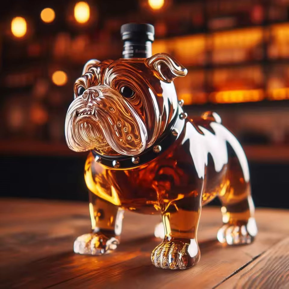 Whiskykaraffel – Bulldog-utgave
