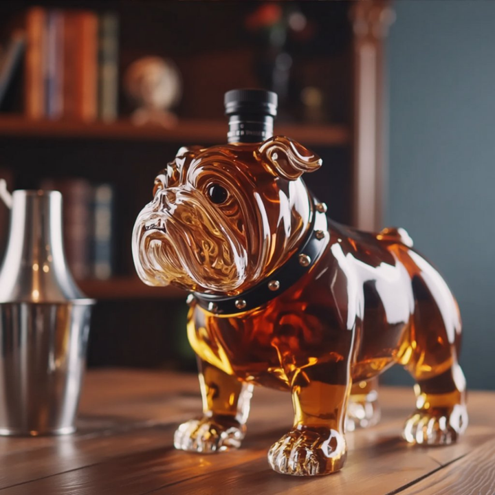 Whiskykaraffel – Bulldog-utgave