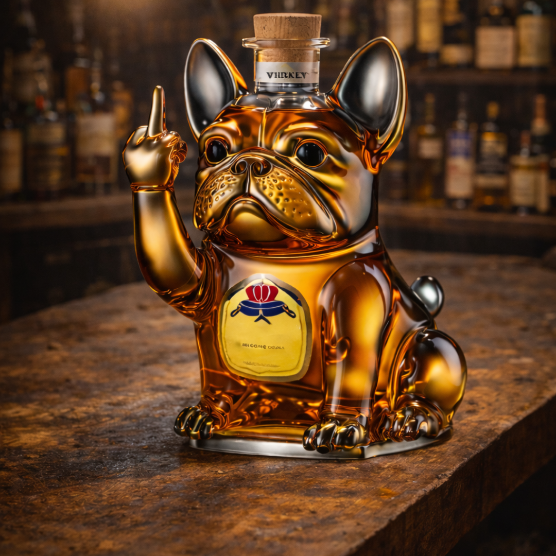 Whiskykaraffel – Hund-utgave