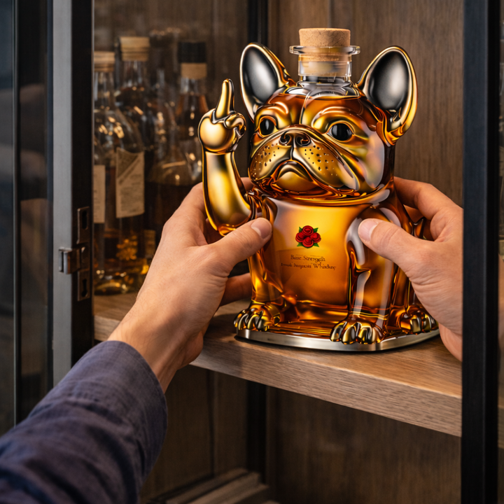 Whiskykaraffel – Hund-utgave