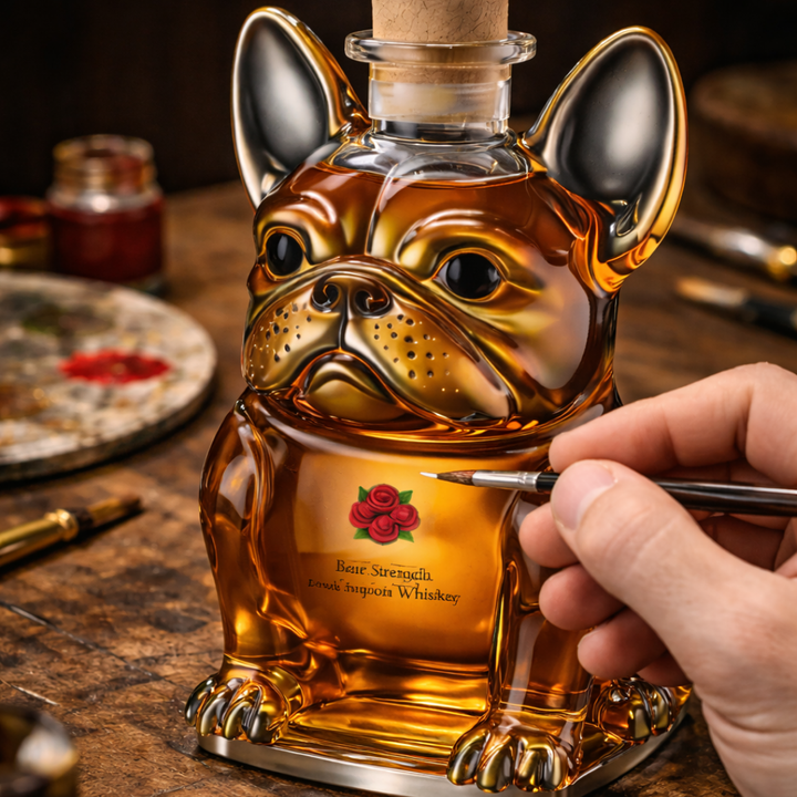 Whiskykaraffel – Hund-utgave