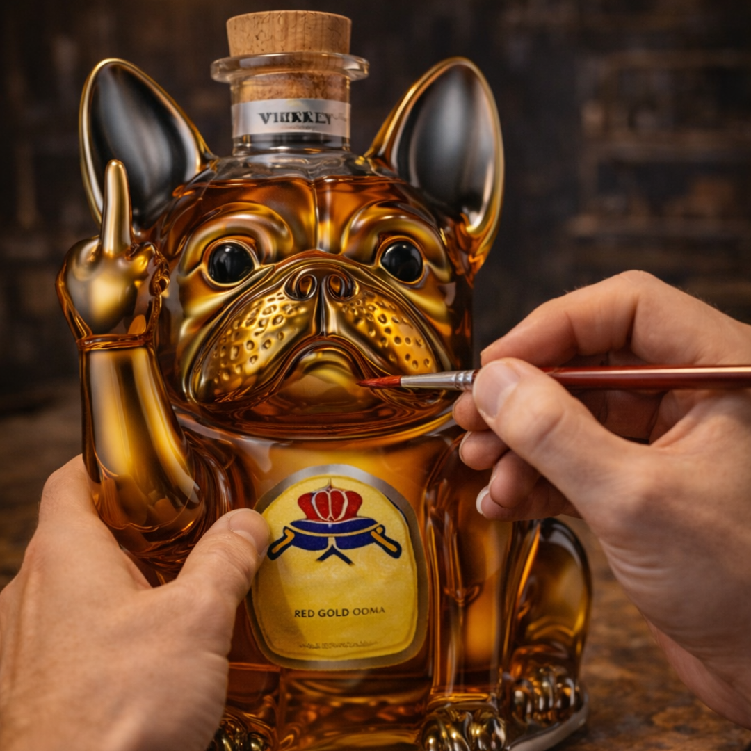 Whiskykaraffel – Hund-utgave