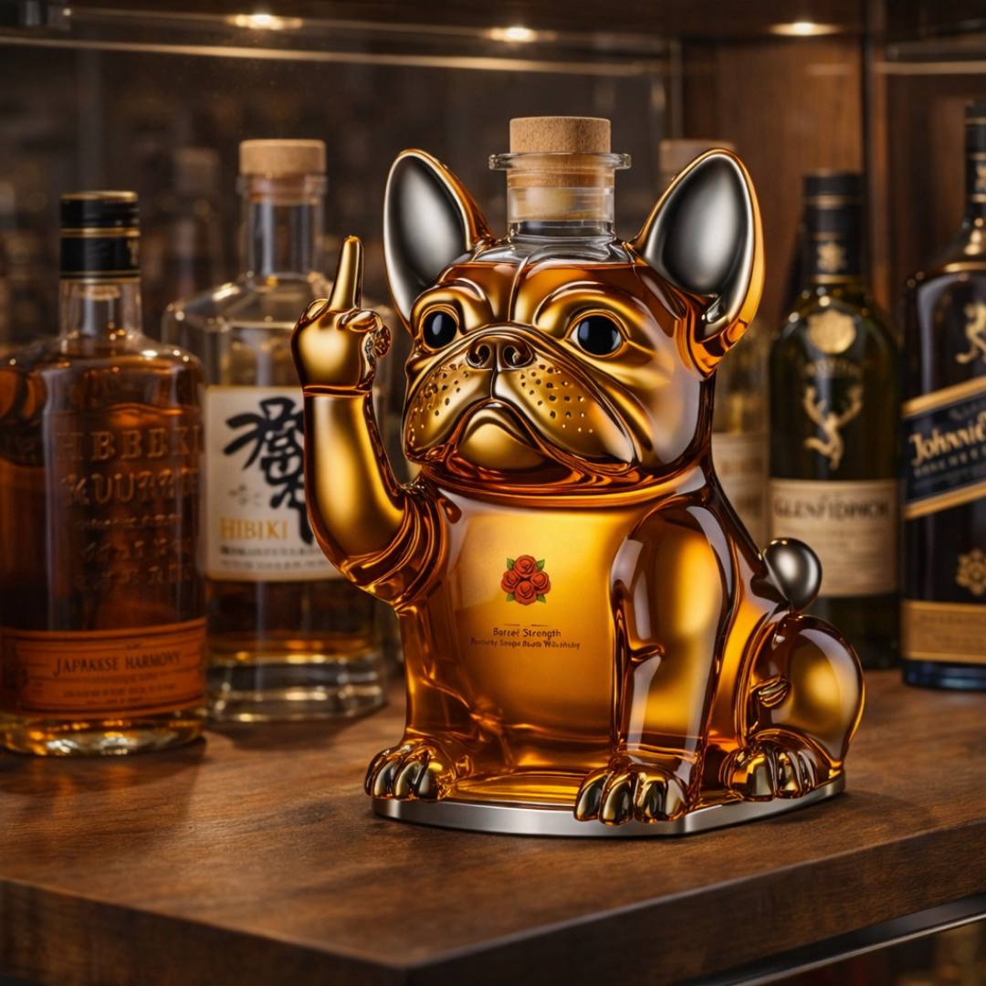 Whiskykaraffel – Hund-utgave