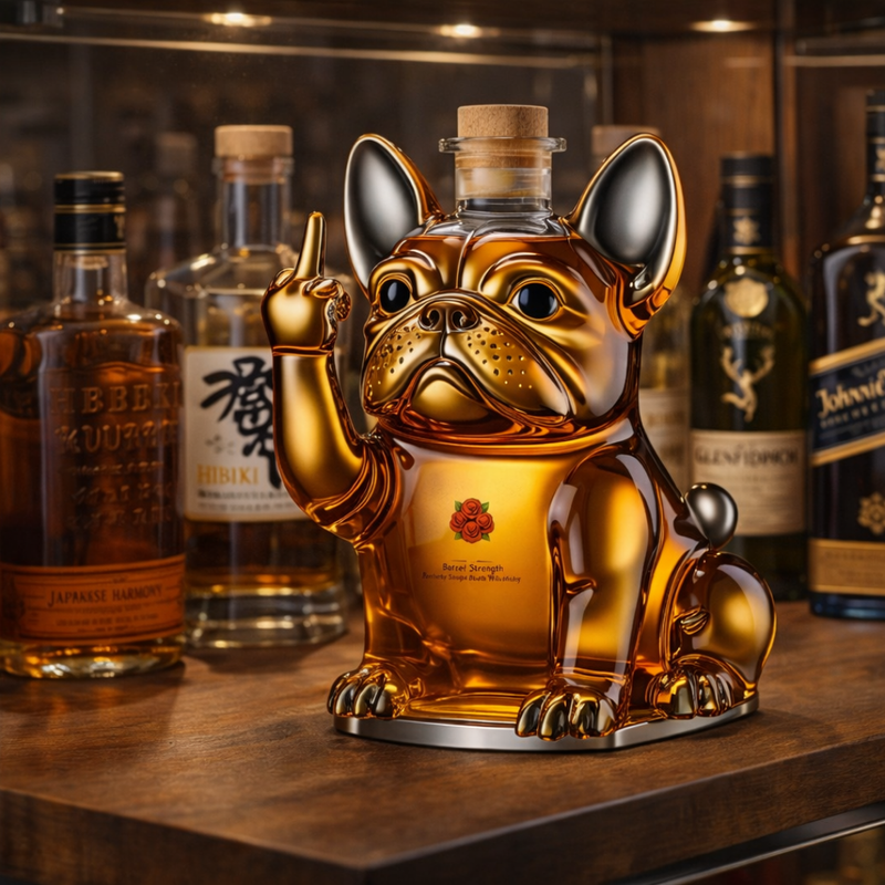 Whiskykaraffel – Hund-utgave