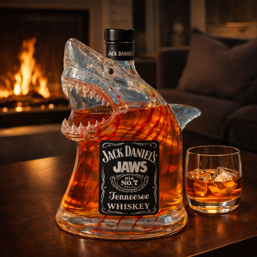 Whiskykaraffel – Hai-utgave