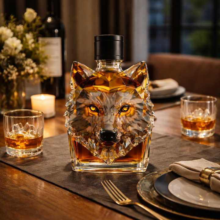 Whiskykaraffel – Ulv-utgave
