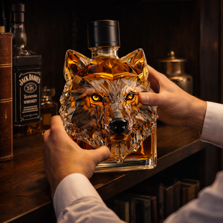Whiskykaraffel – Ulv-utgave