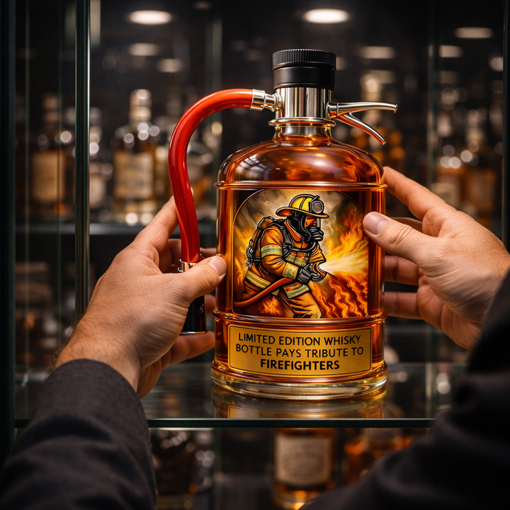 Whiskykaraffel – Brannslukker-utgave