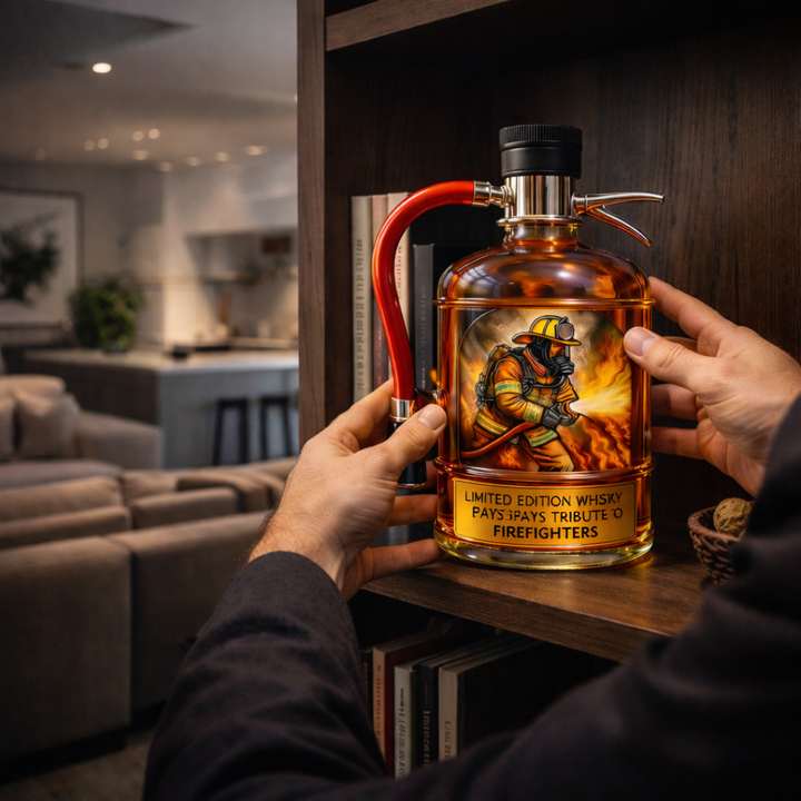 Whiskykaraffel – Brannslukker-utgave