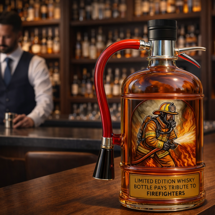 Whiskykaraffel – Brannslukker-utgave