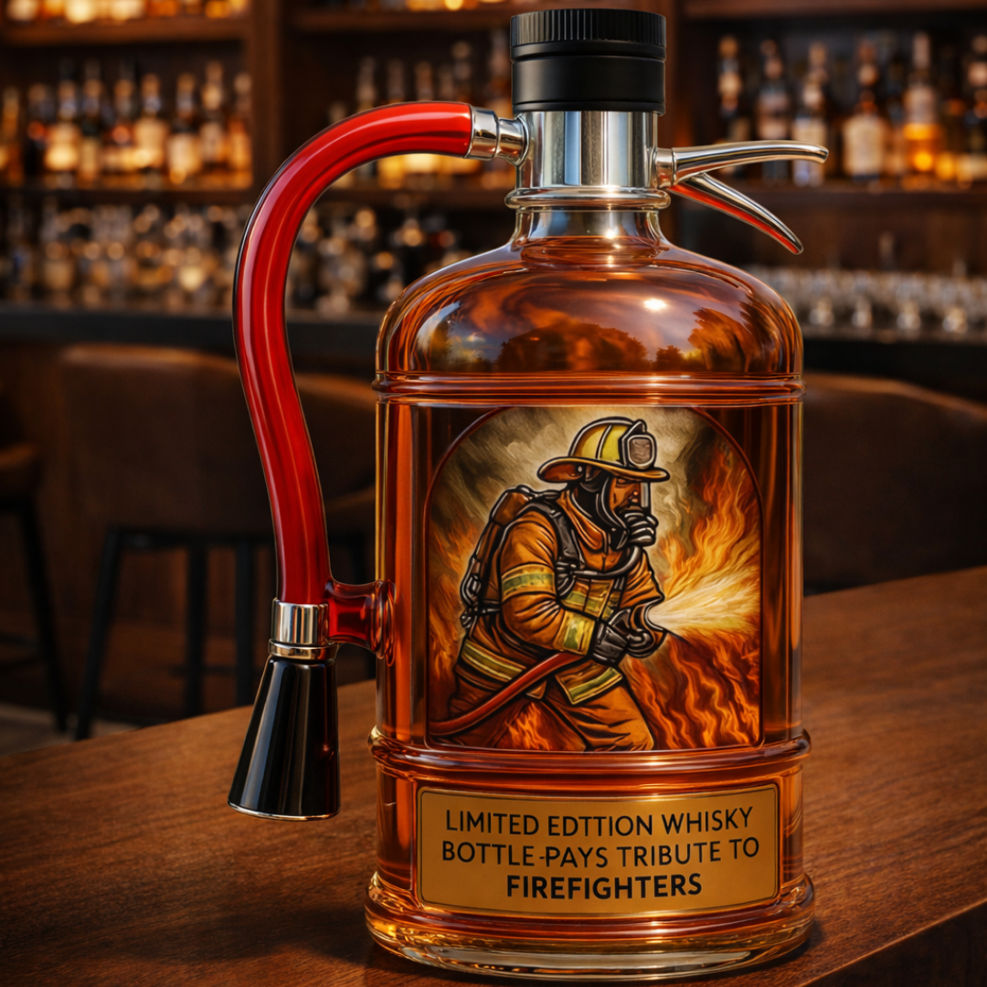 Whiskykaraffel – Brannslukker-utgave
