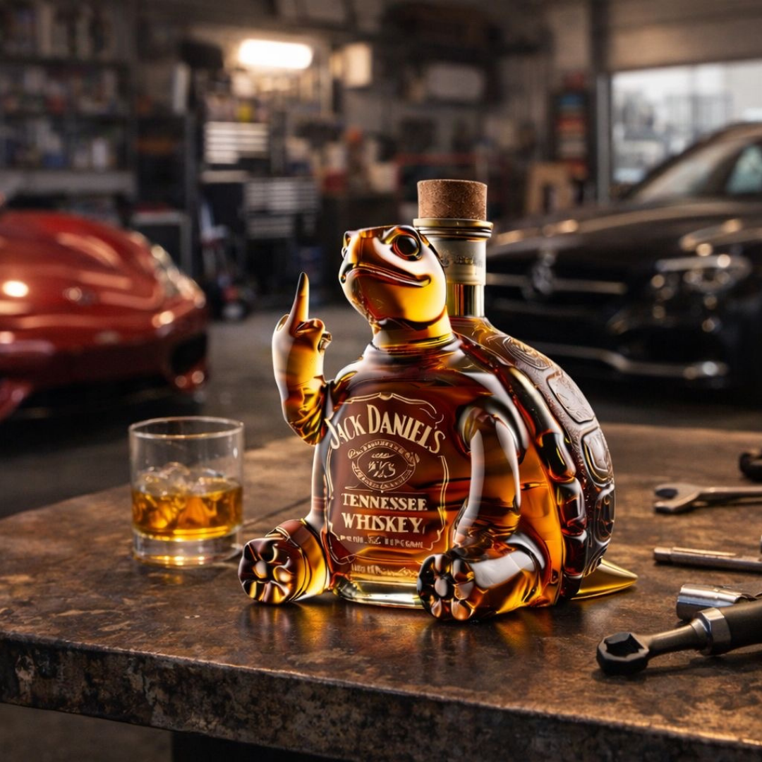 Whiskykaraffel – Skilpadde-utgave