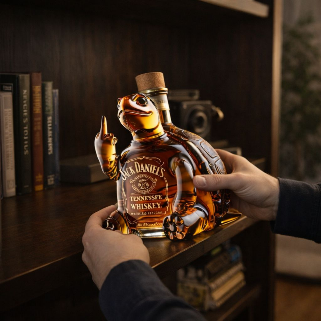 Whiskykaraffel – Skilpadde-utgave