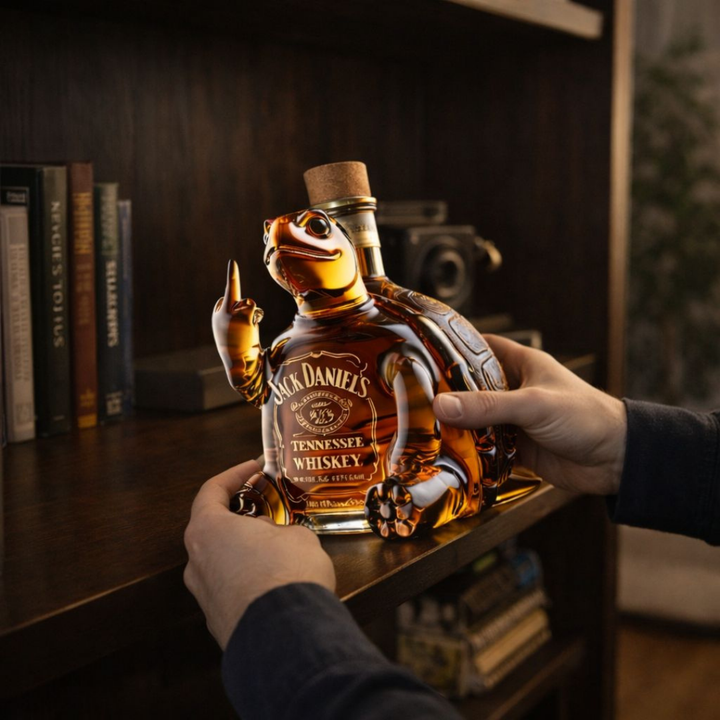 Whiskykaraffel – Skilpadde-utgave