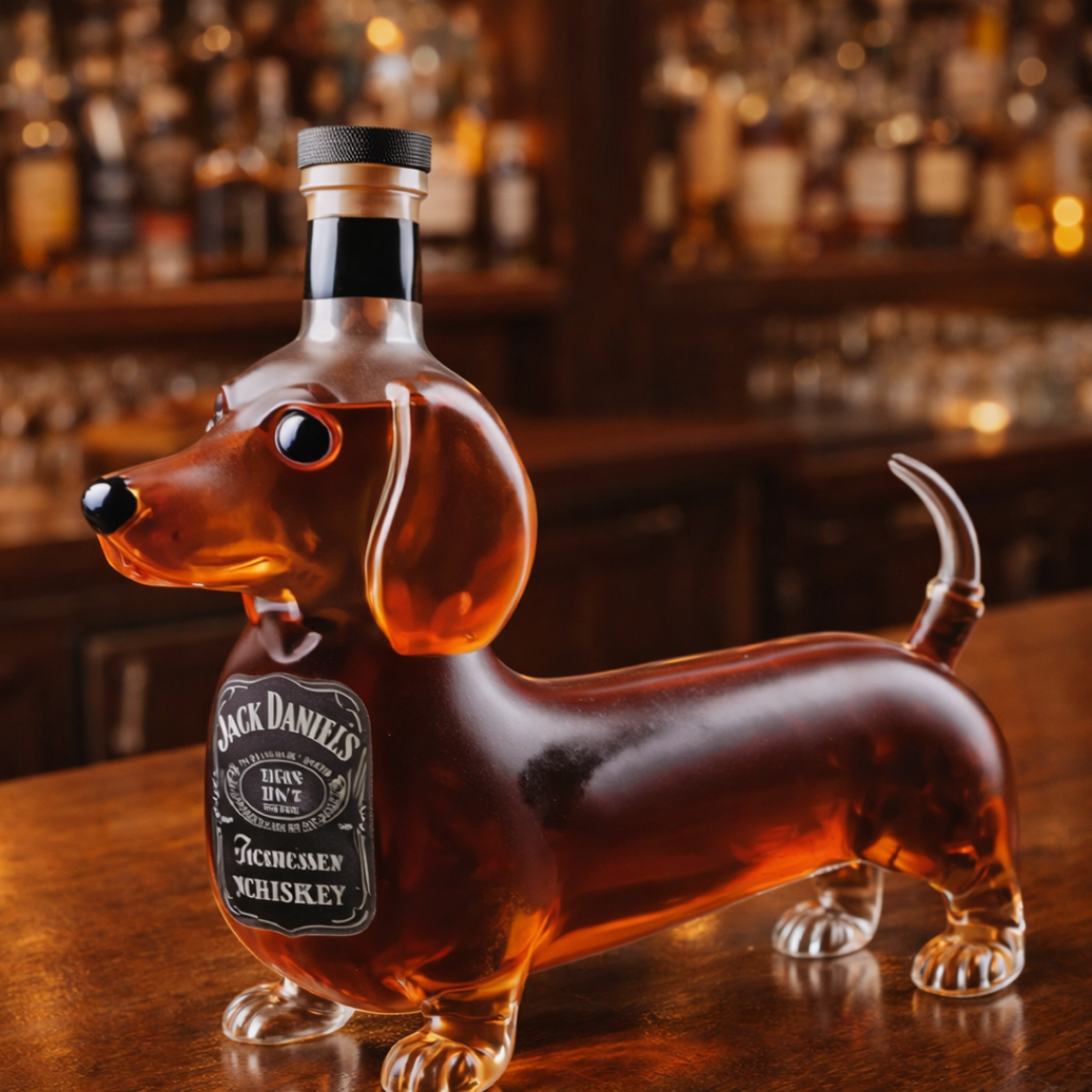 Whiskykaraffel – Dachs-utgave