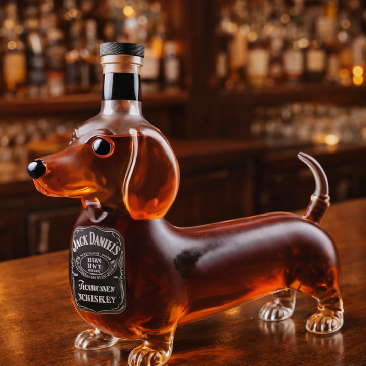 Whiskykaraffel – Dachs-utgave