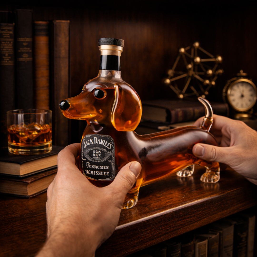 Whiskykaraffel – Dachs-utgave