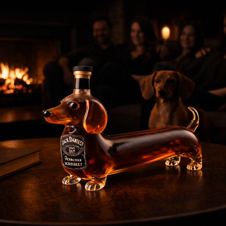 Whiskykaraffel – Dachs-utgave