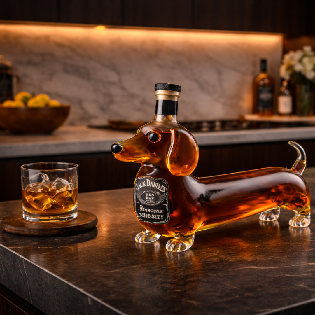 Whiskykaraffel – Dachs-utgave