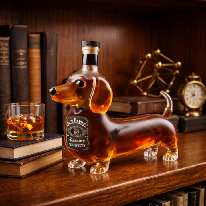 Whiskykaraffel – Dachs-utgave