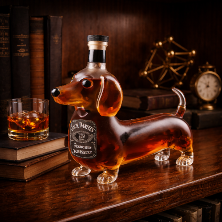 Whiskykaraffel – Dachs-utgave