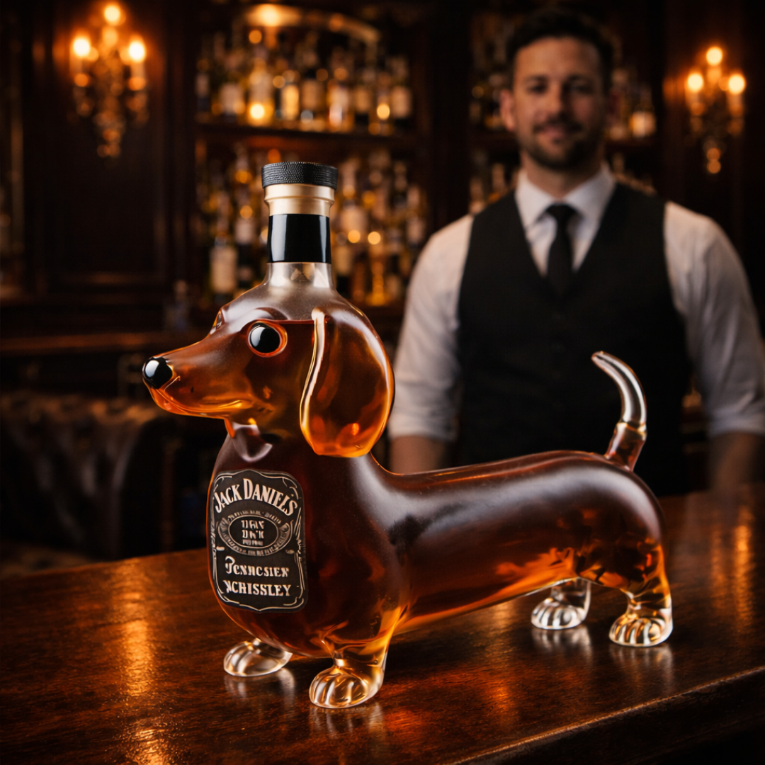 Whiskykaraffel – Dachs-utgave