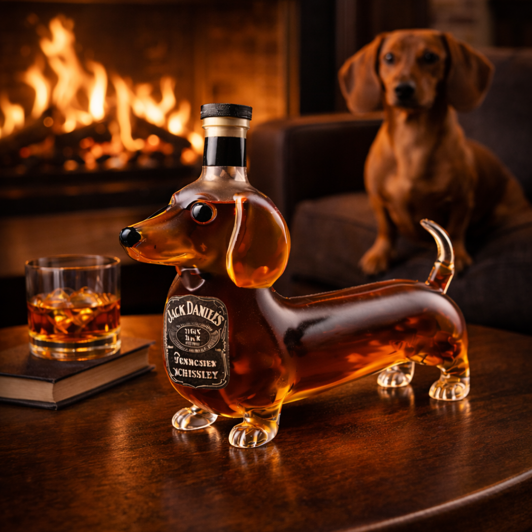 Whiskykaraffel – Dachs-utgave