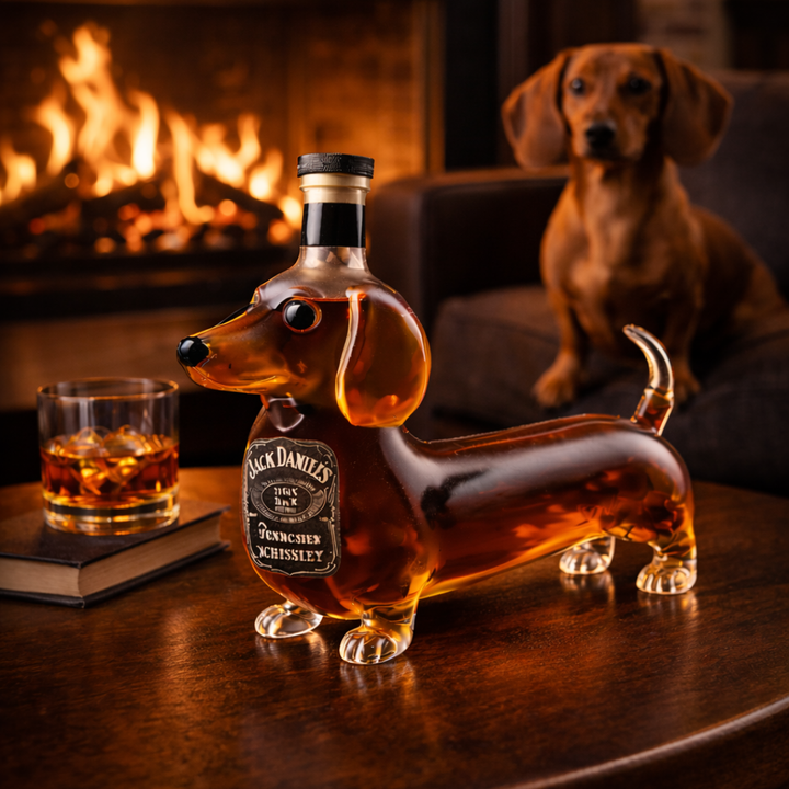 Whiskykaraffel – Dachs-utgave