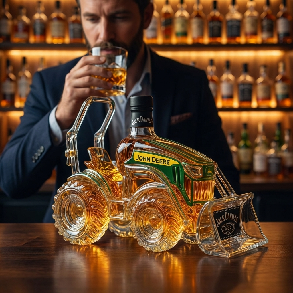 Whiskykaraffel – Traktor-utgave