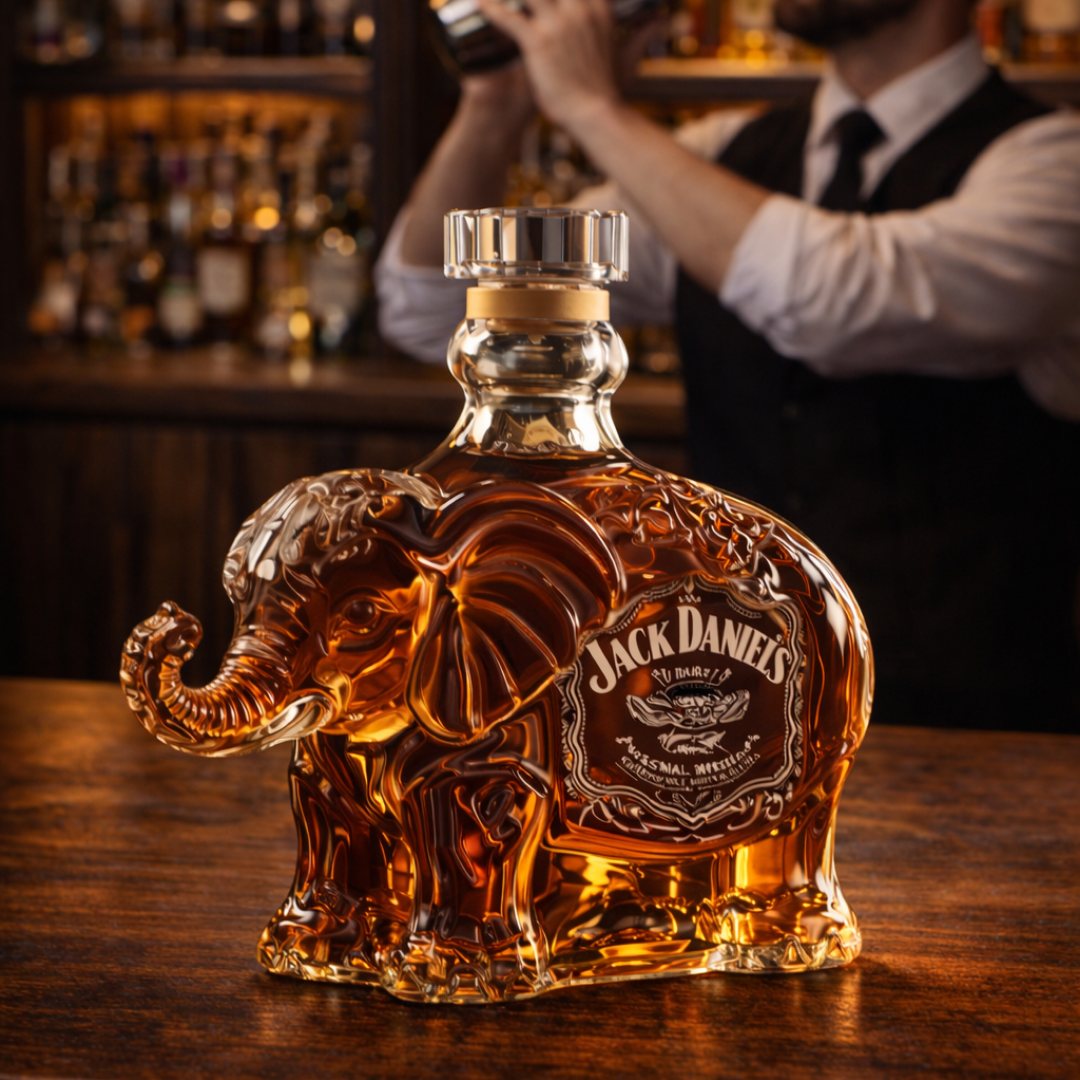 Whiskykaraffel – Elefant-utgave
