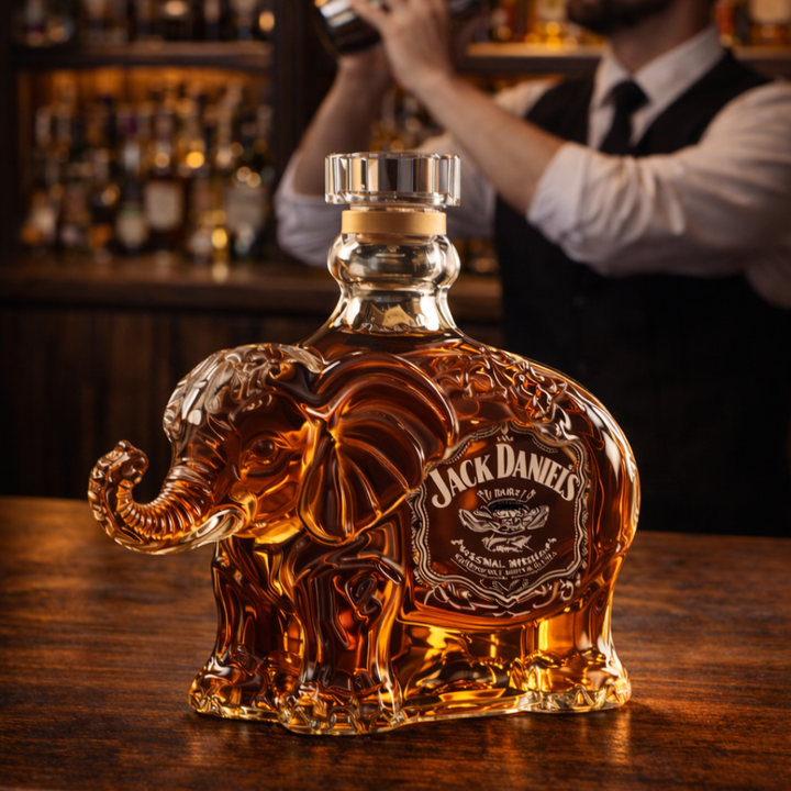 Whiskykaraffel – Elefant-utgave