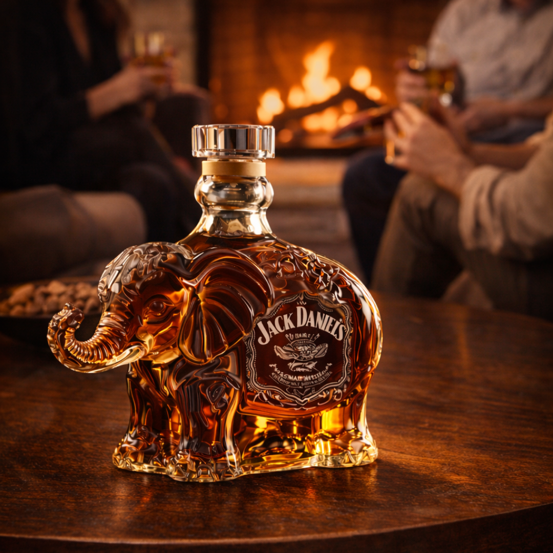 Whiskykaraffel – Elefant-utgave