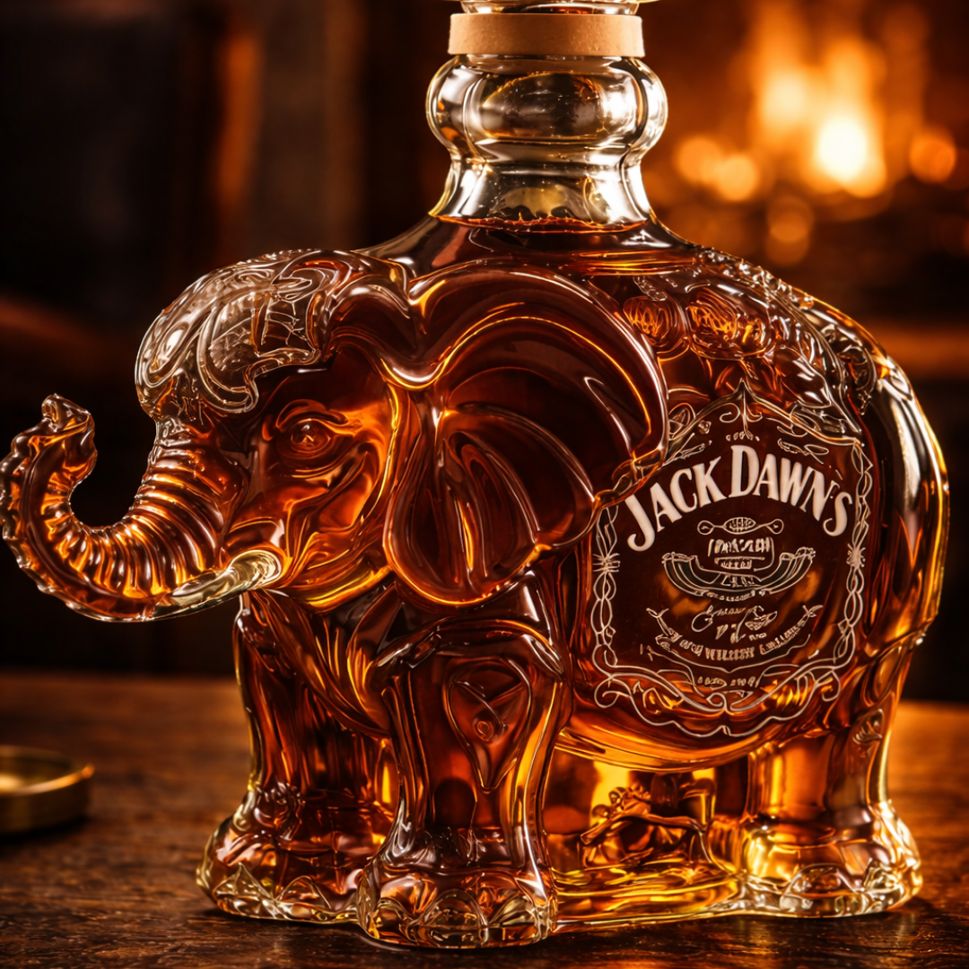 Whiskykaraffel – Elefant-utgave