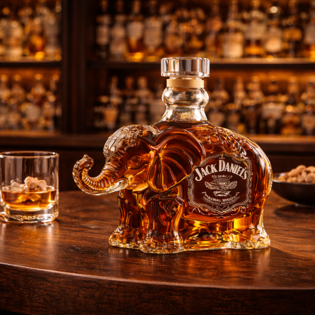 Whiskykaraffel – Elefant-utgave