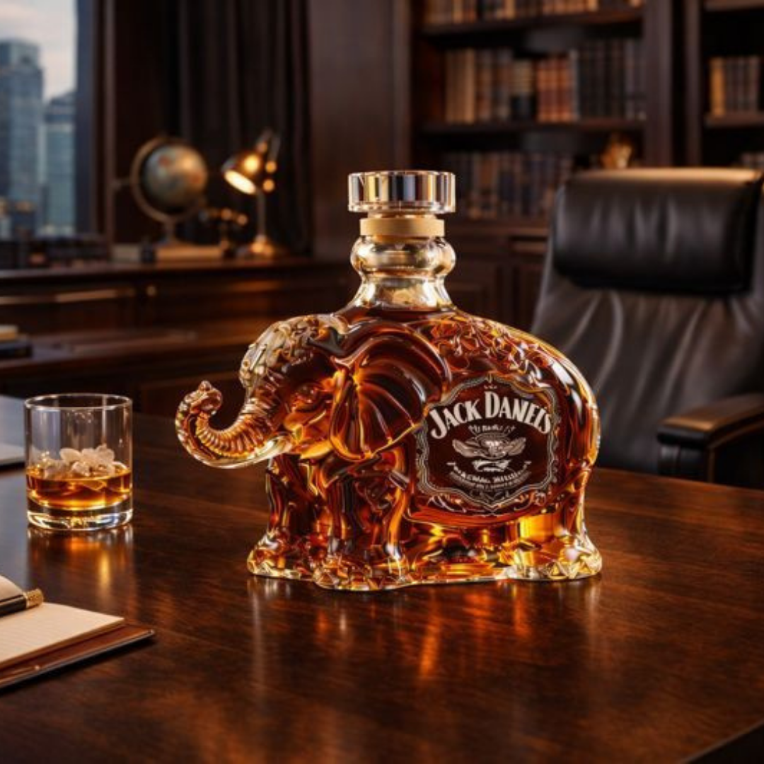 Whiskykaraffel – Elefant-utgave