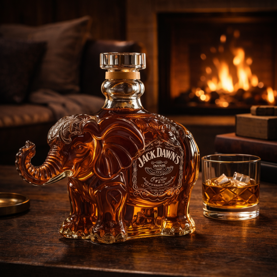 Whiskykaraffel – Elefant-utgave