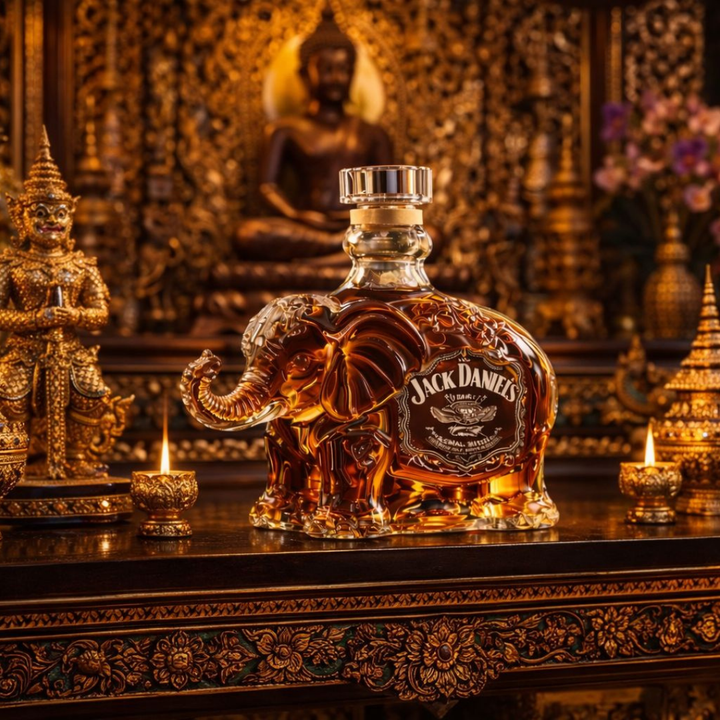 Whiskykaraffel – Elefant-utgave